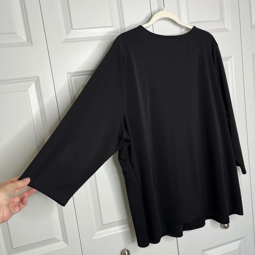 Talbots black tunic